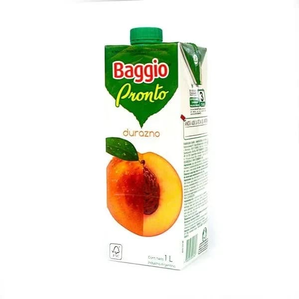 BAGGIO PRONTO DURAZNO 1L