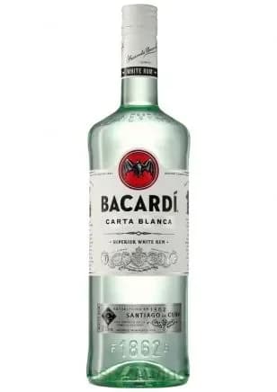 RON BACARDI CARTA BLANCA  750CC