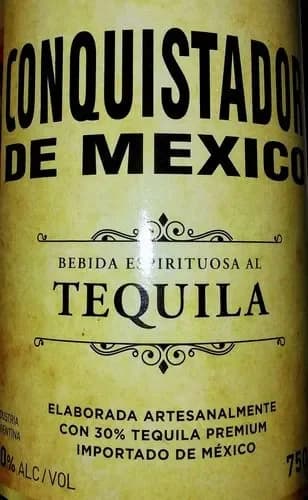TEQUILA CONQUISTADOR DE MEXICO