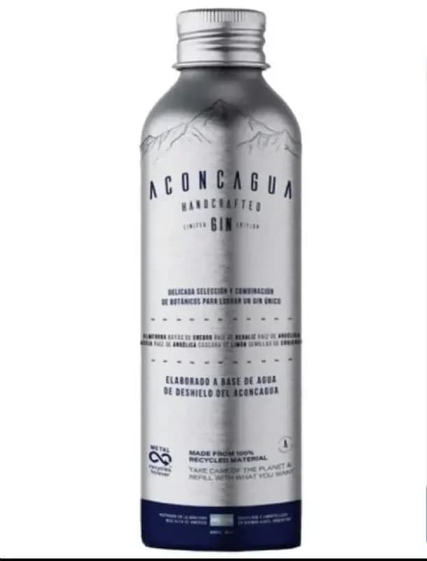 GIN ACONCAGUA ALUMINIO 500CC