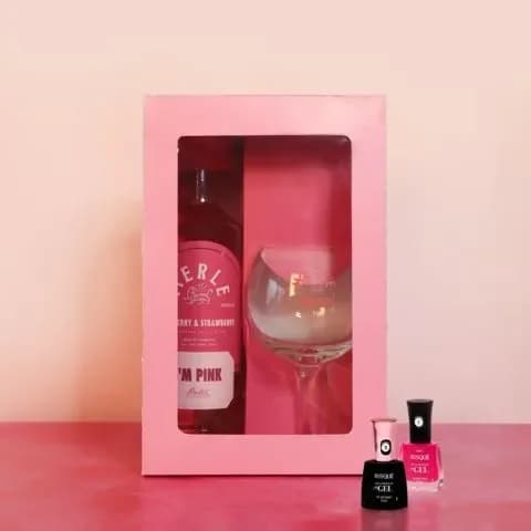 GIFTBOX MERLE PINK